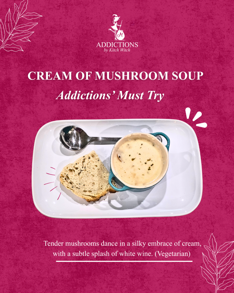 Cream of mushroom soup