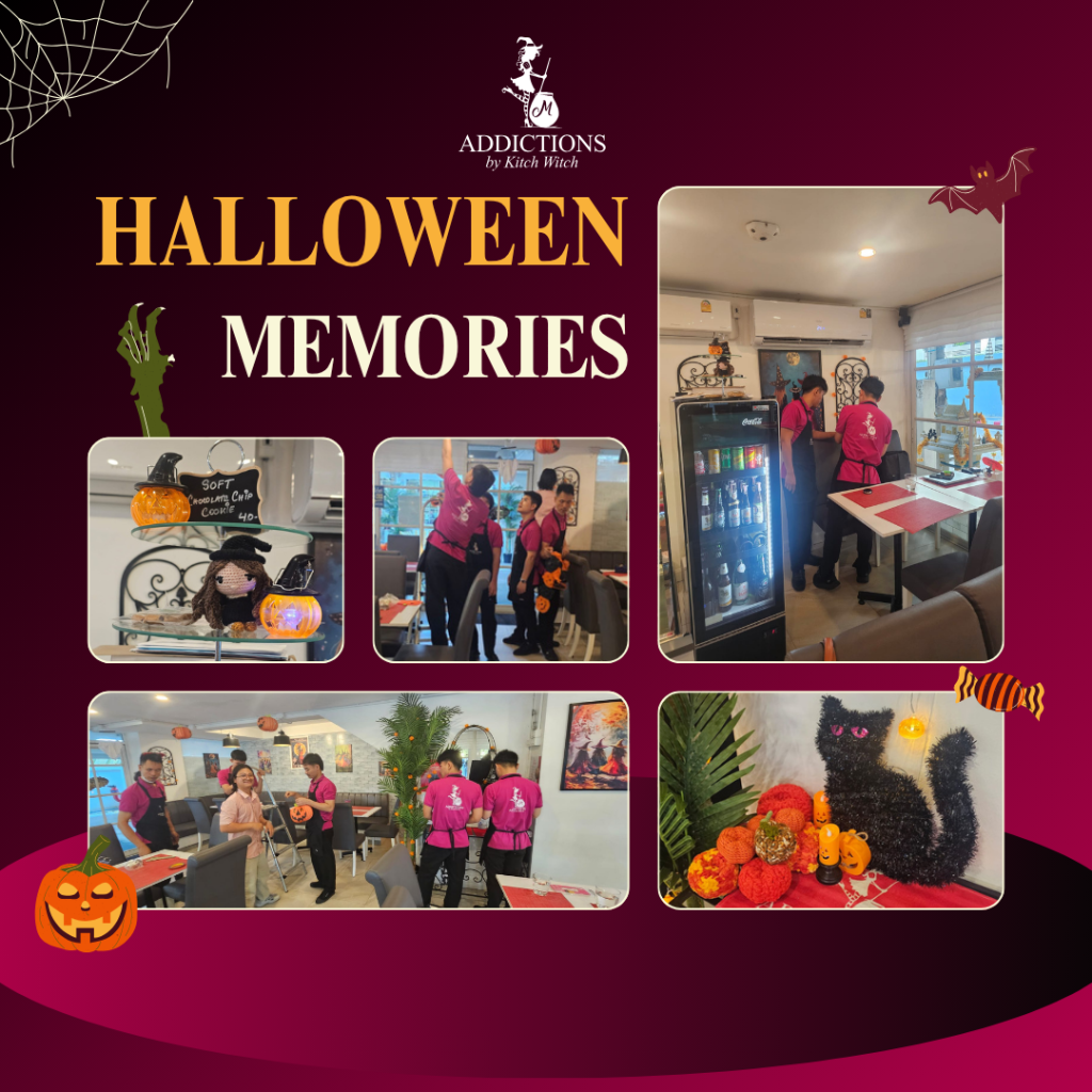 Halloween Decoration Photo Collage