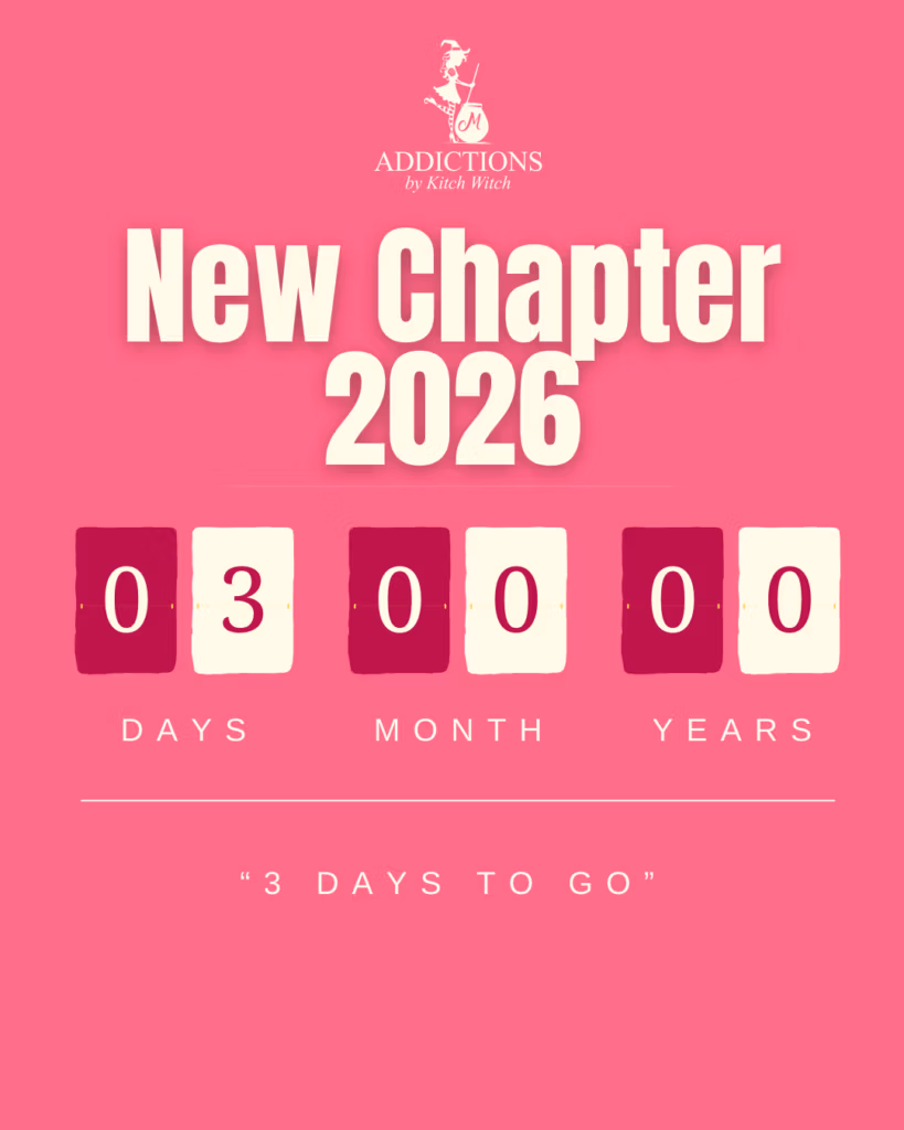 Dark Minimalist Count Down New Year Instagram Story