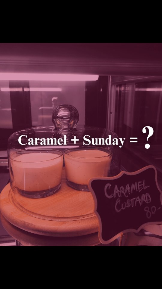 caramel custard Sukhumvit 23