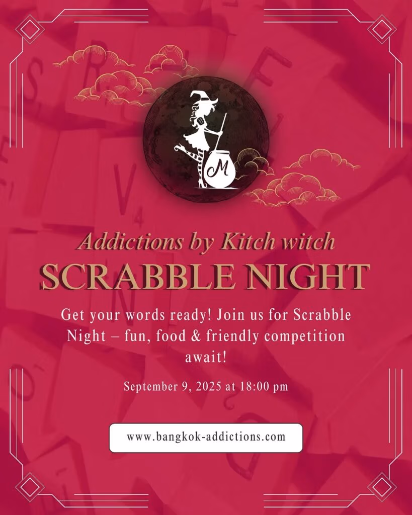 Scrabble night Bangkok